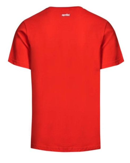 APRILIA Pánské tričko Big Logo červené