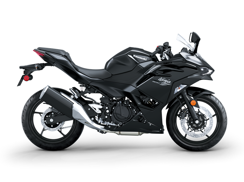 KAWASAKI Ninja 500 MY26 Metallic Flat Spark Black / Metallic Spark Black