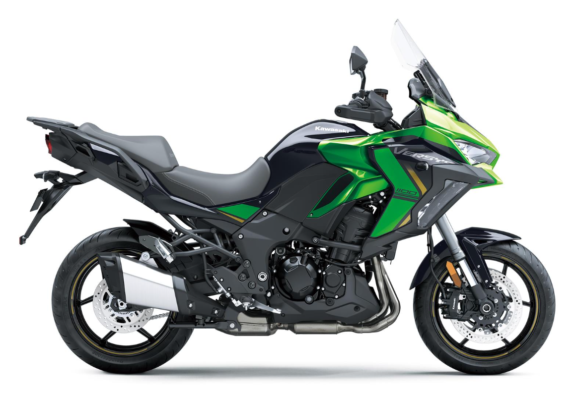 KAWASAKI VERSYS 1100 SE MY26  Emerald Blazed Green / Metallic Diablo Black 