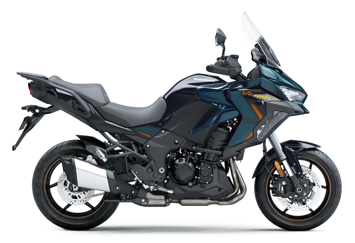 KAWASAKI VERSYS 1100 SE MY26 Metallic Deep Blue / Metallic Spark Black