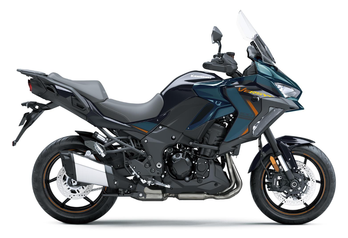 KAWASAKI VERSYS 1100 S MY26 Metallic Deep Blue / Metallic Spark Black