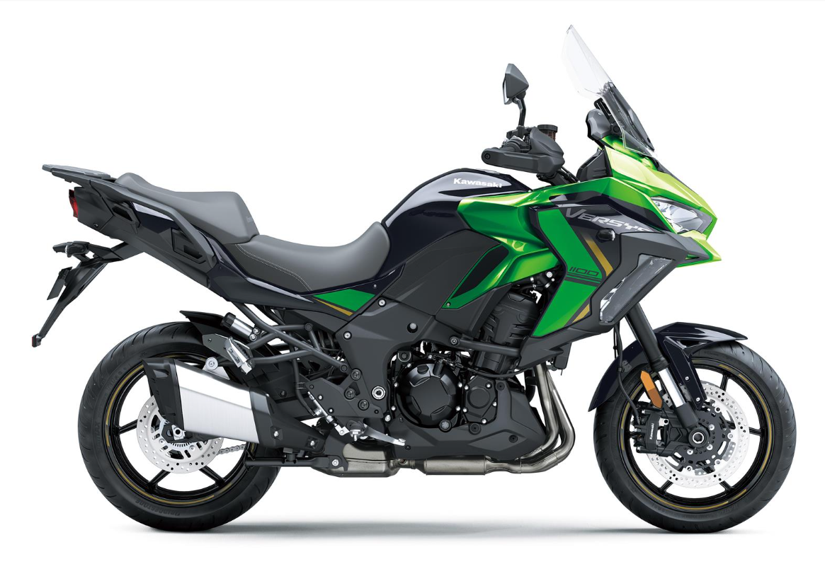 KAWASAKI VERSYS 1100 S MY26  Emerald Blazed Green / Metallic Diablo Black 