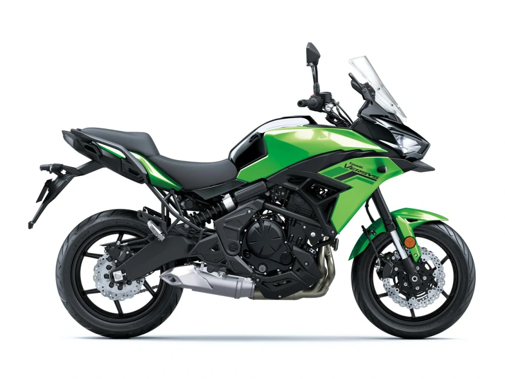 KAWASAKI Versys 650 MY27 Candy Lime Green Type 3 / Metallic Spark Black