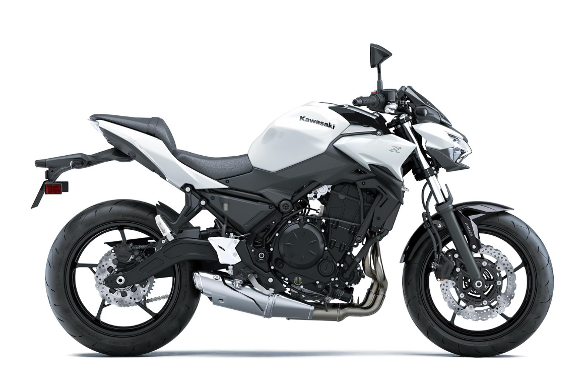 KAWASAKI Z650 MY26 Pearl Blizzard White (WT1)