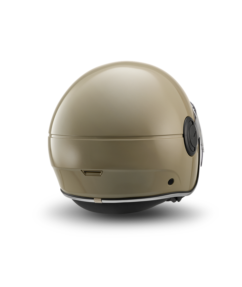 Otevřená moto helma VESPA Jethelmet Argentario Beige Q01 béžová