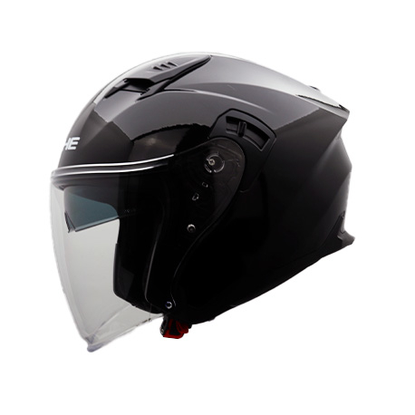 YOHE Otevřená moto přilba 885 černá 