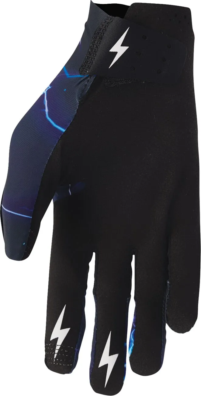 Moto rukavice THOR Sportmode Surge Gloves modrá/bílá