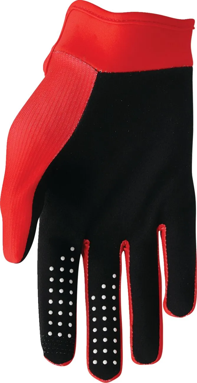 Moto rukavice THOR Launchmode XP Gloves červená