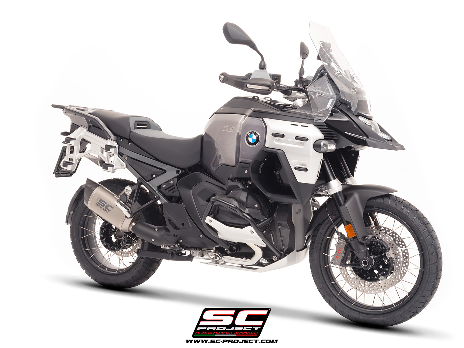 SC-PROJECT titanový výfuk Adventure-R BMW R 1300 GS Adventure 2025 E5+