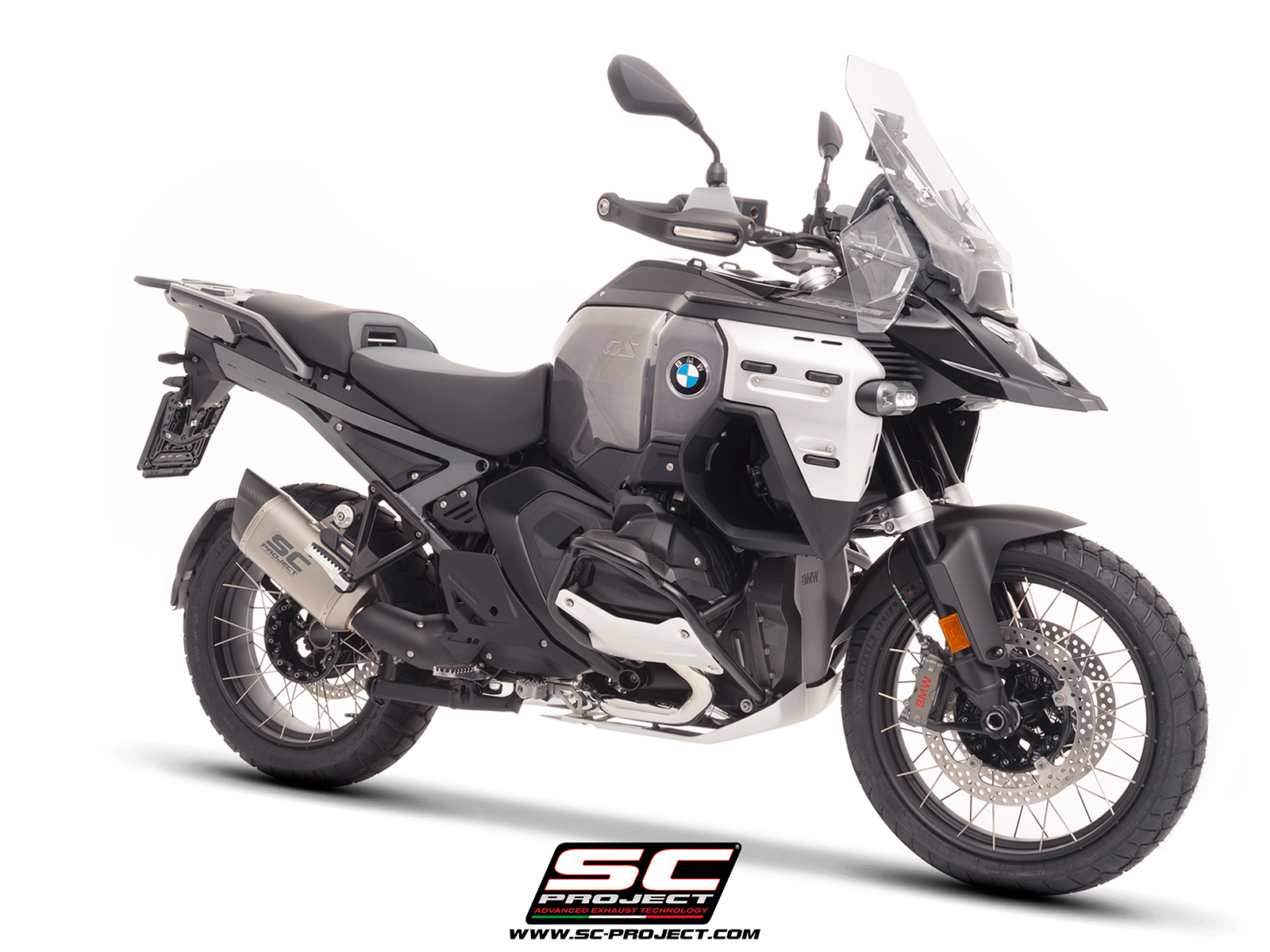 SC-PROJECT titanový výfuk Adventure-R BMW R 1300 GS Adventure 2025 E5+