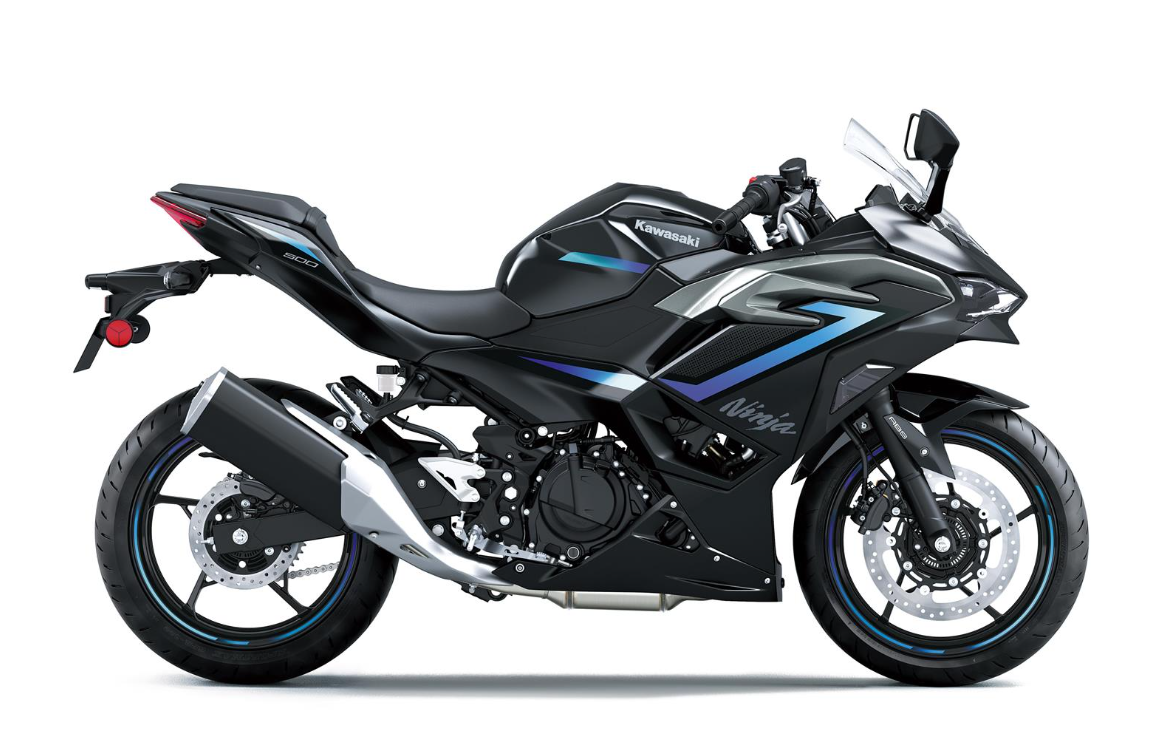 KAWASAKI Ninja 500 SE MY26 Metallic Flat Spark Black / Metallic Spark Black