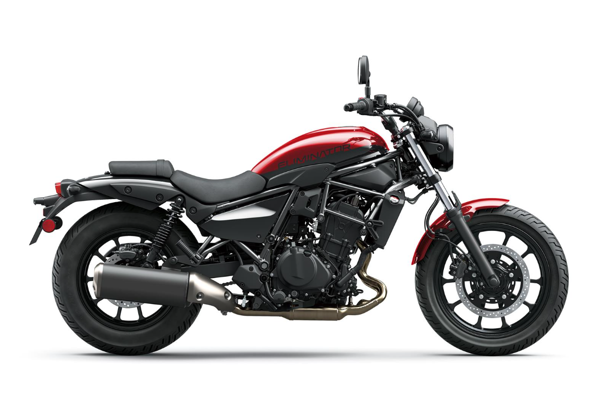 KAWASAKI ELIMINATOR 500 MY26 Metallic Imperial Red / Ebony