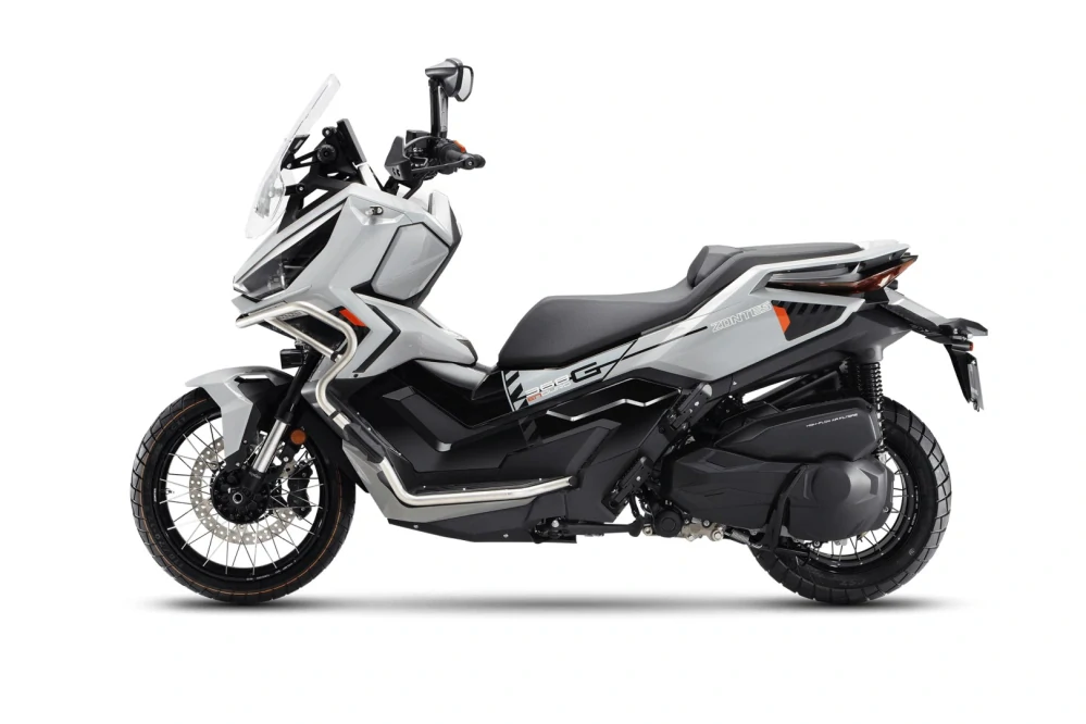 Zontes 368 Gizmo Grey + zadní kufr