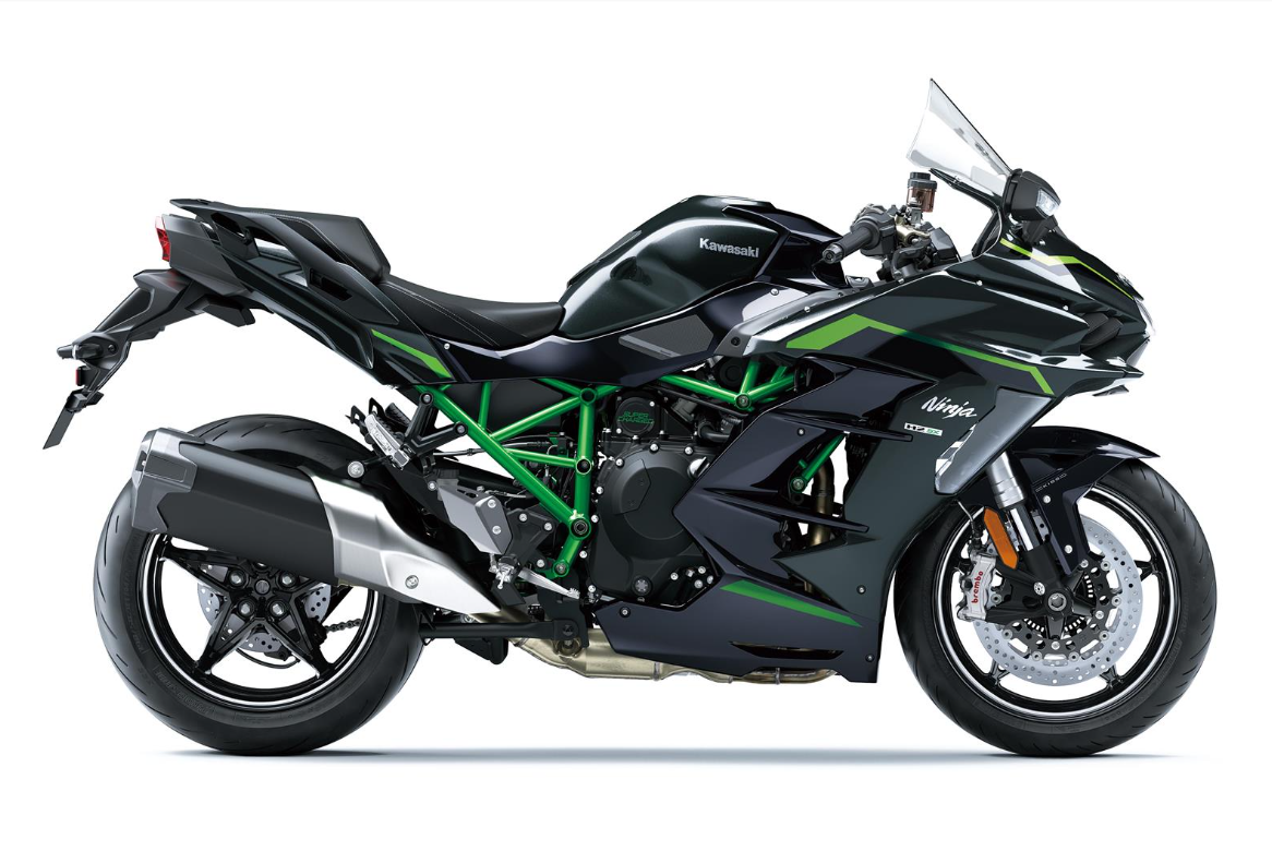 KAWASAKI NINJA H2 SX SE MY26 Metallic Carbon Gray / Metallic Diablo Black