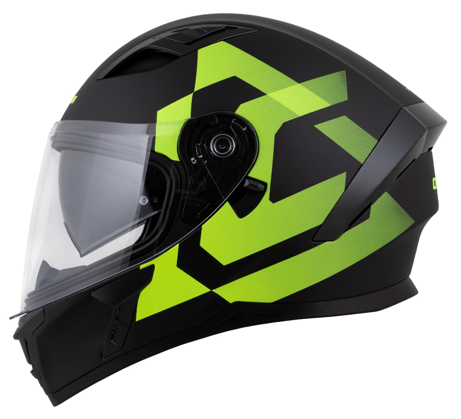 přilba Orbit Grind, CASSIDA  černá matná žlutá fluo
