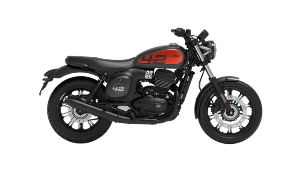 JAWA FJ 42 EU5+ černo-červená