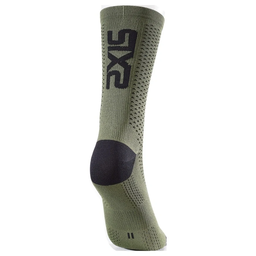 SIXS SHORT LOGO V2 ponožky army/černá