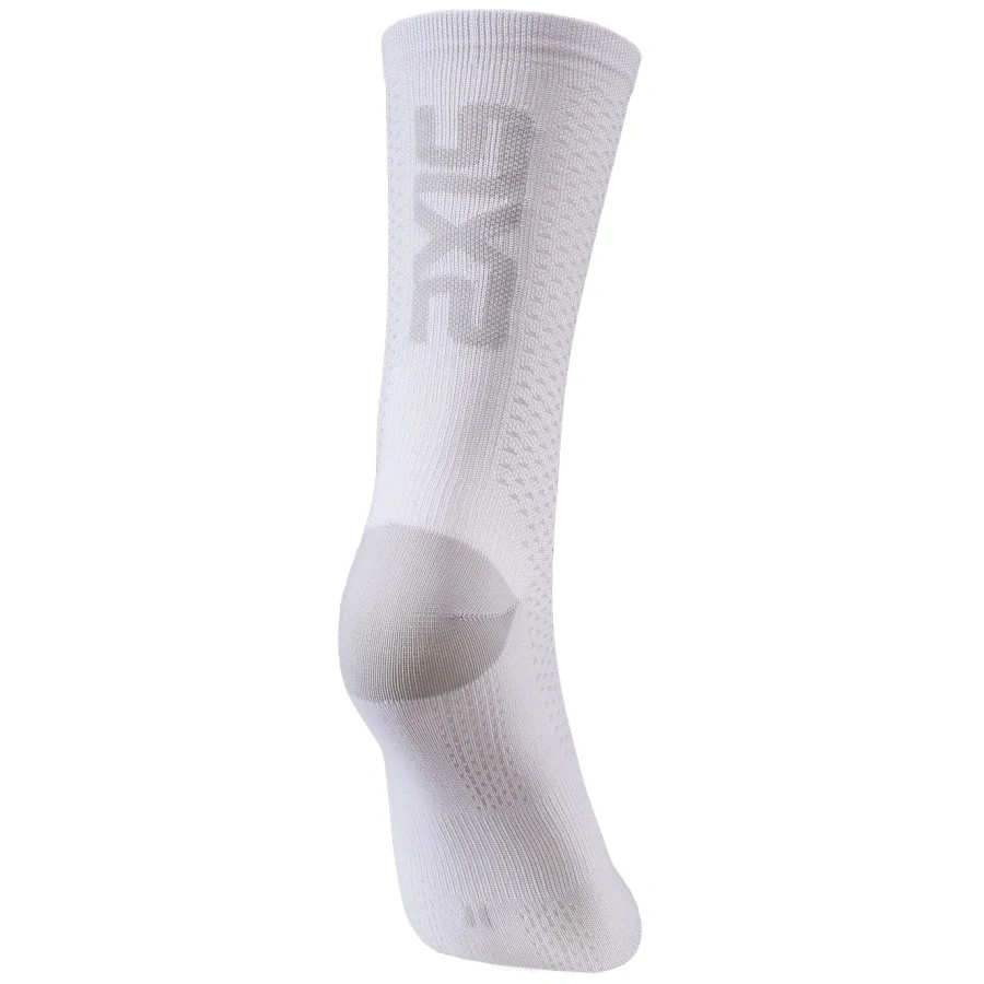 SIXS SHORT LOGO V2 ponožky bílá/stříbrná