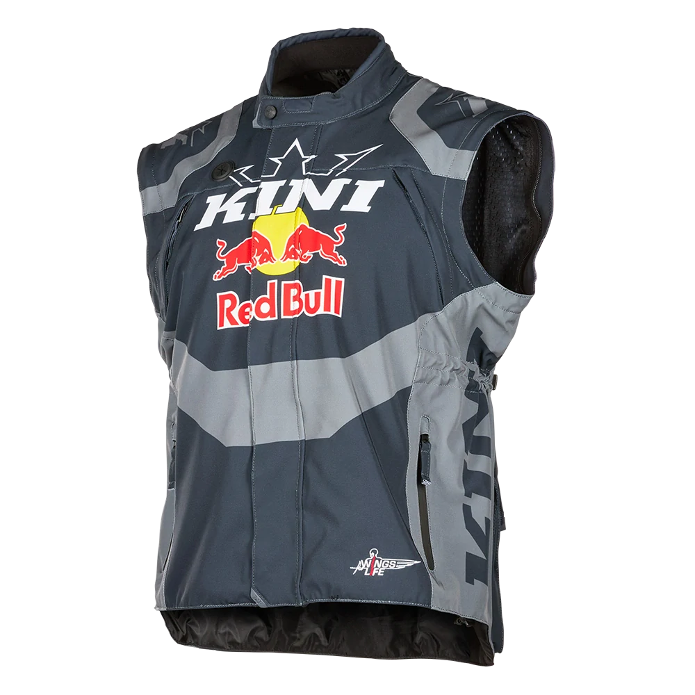 Moto bunda KINI Red Bull EXC Jacket 1.0 modrá/bílá
