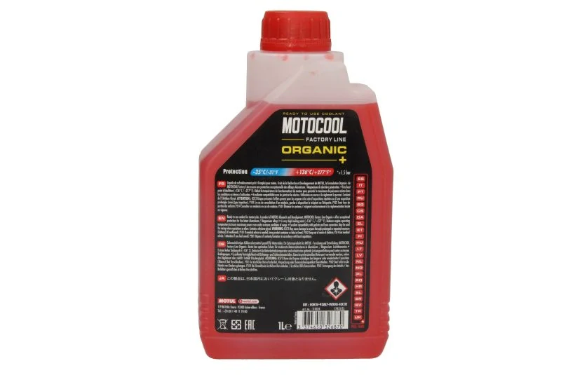 Chladicí kapalina Motul Motocool Factory Line organic, 1L