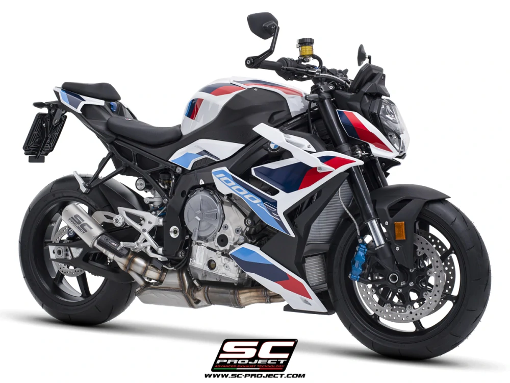 SC-PROJECT Titanový výfuk CR-T s mřížkou proti kamenům BMW M 1000 RR (23-24) E5