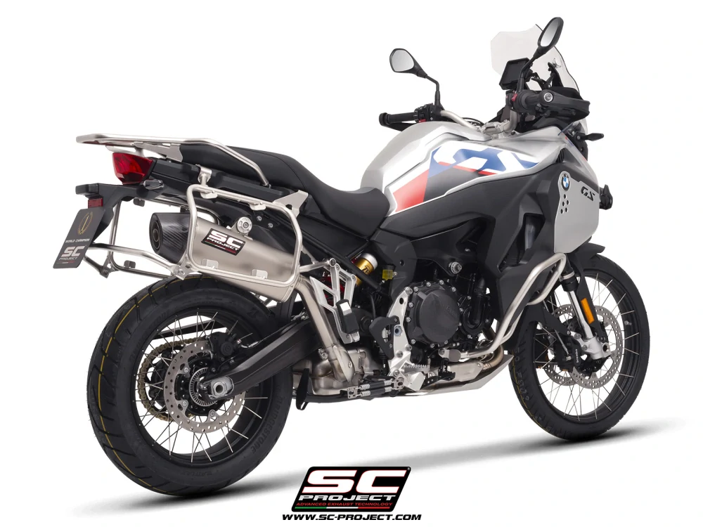 SC-PROJECT Titanový výfuk X-Plorer II GT BMW F 900 GS Adventure (24-25) E5+