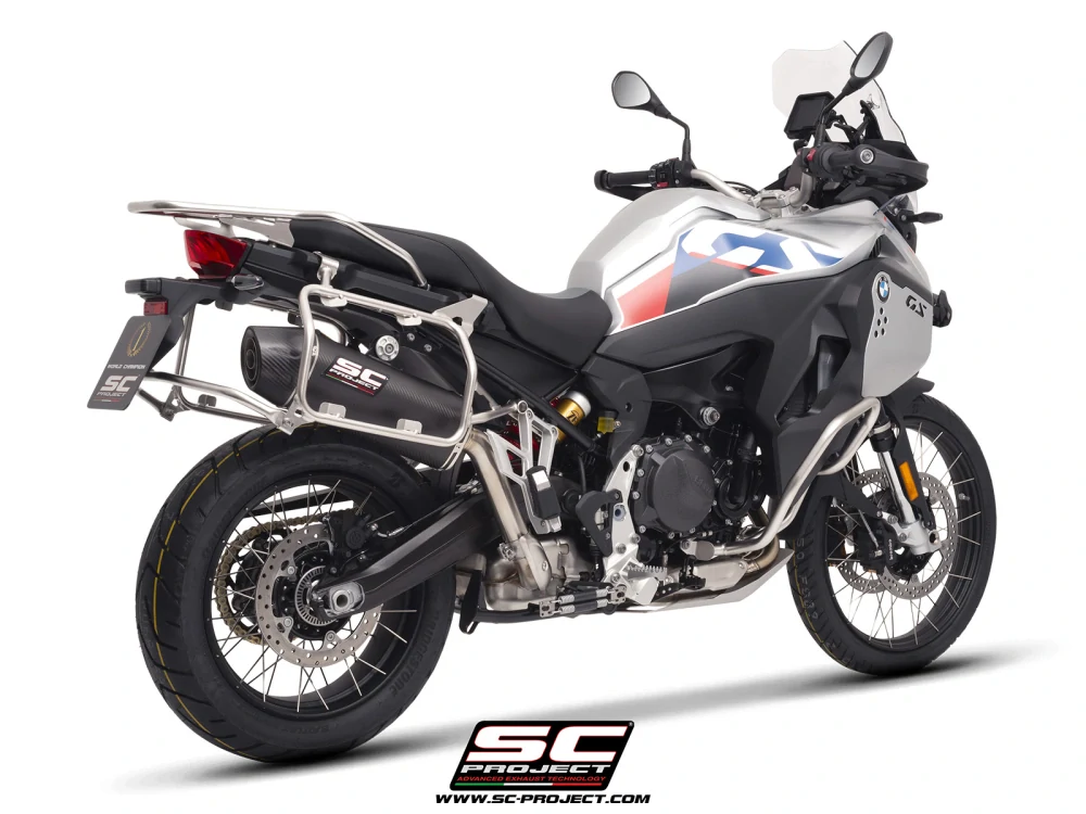 SC-PROJECT Výfuk z uhlíkových vláken X-Plorer II GT BMW F 900 GS Adventure (24-25) E5+