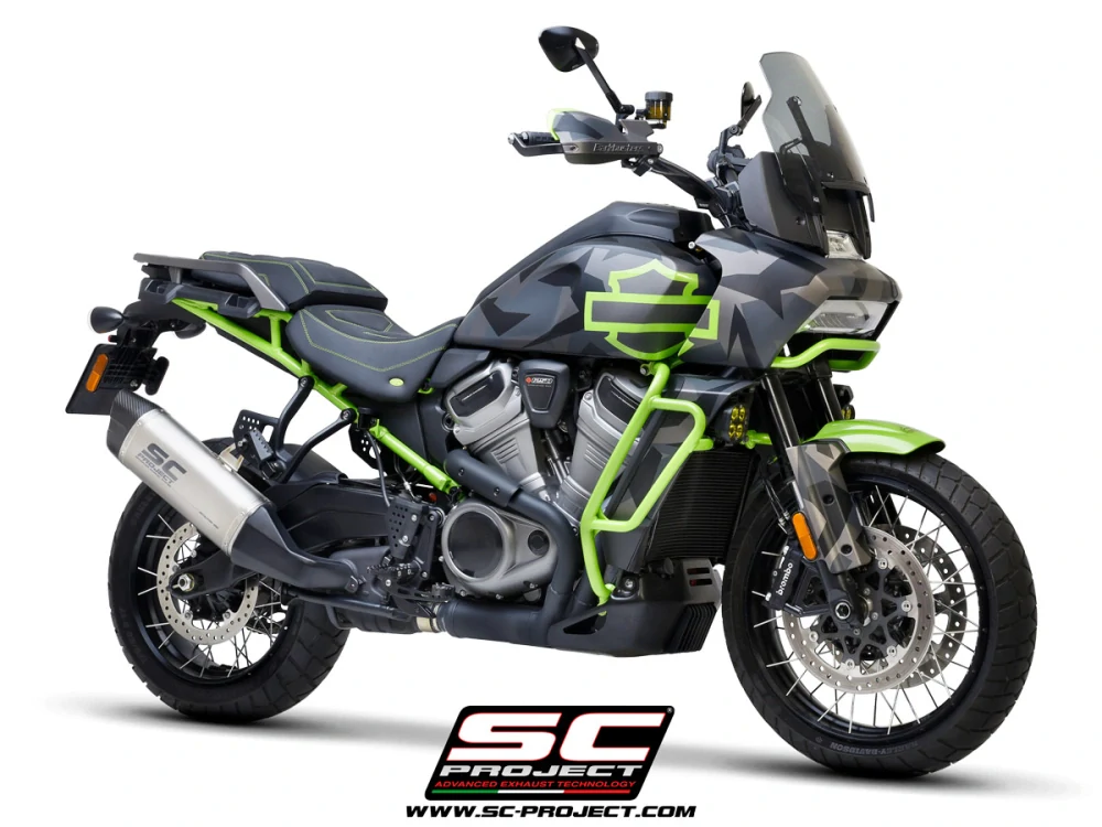 SC-PROJECT Titanový výfuk Adventure HD Pan America (20-25) E5