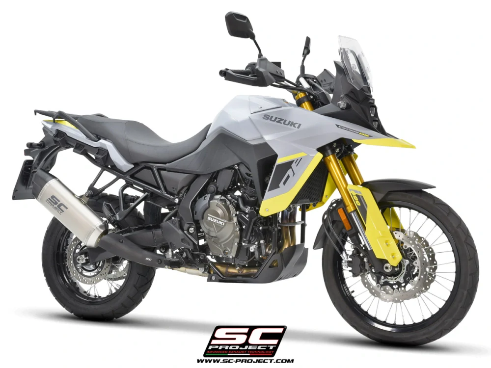 SC-PROJECT Titanový výfuk Adventure Suzuki V-STROM 800DE / 800SE (23-25) E5