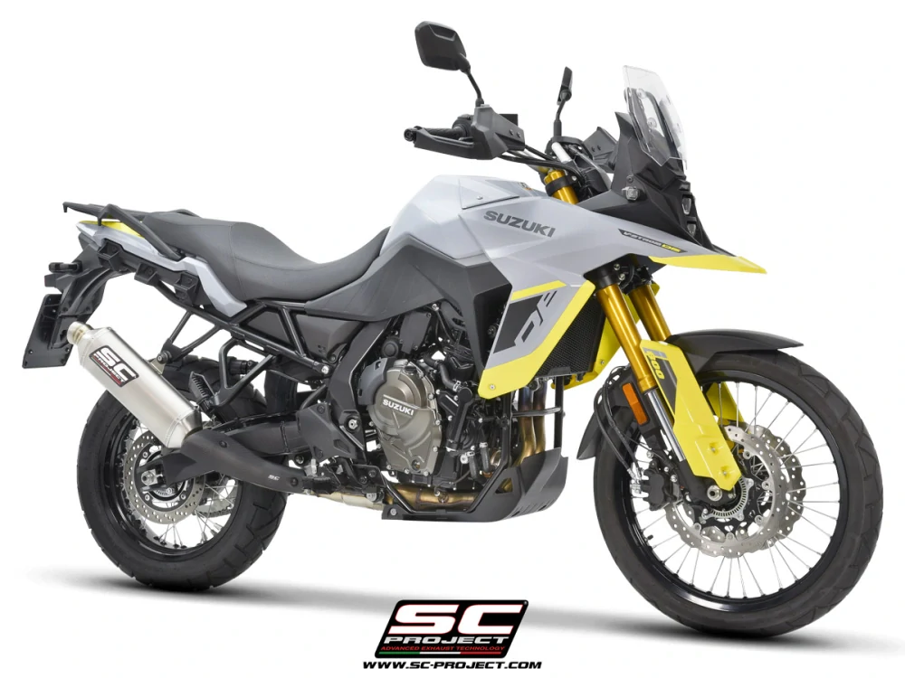SC-PROJECT Titanový výfuk Rally Raid Suzuki V-STROM 800DE / 800SE (23-25) E5