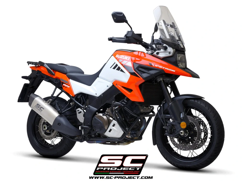 SC-PROJECT Titanový výfuk Adventure Suzuki V-STROM 1050 XT (20-25) E5