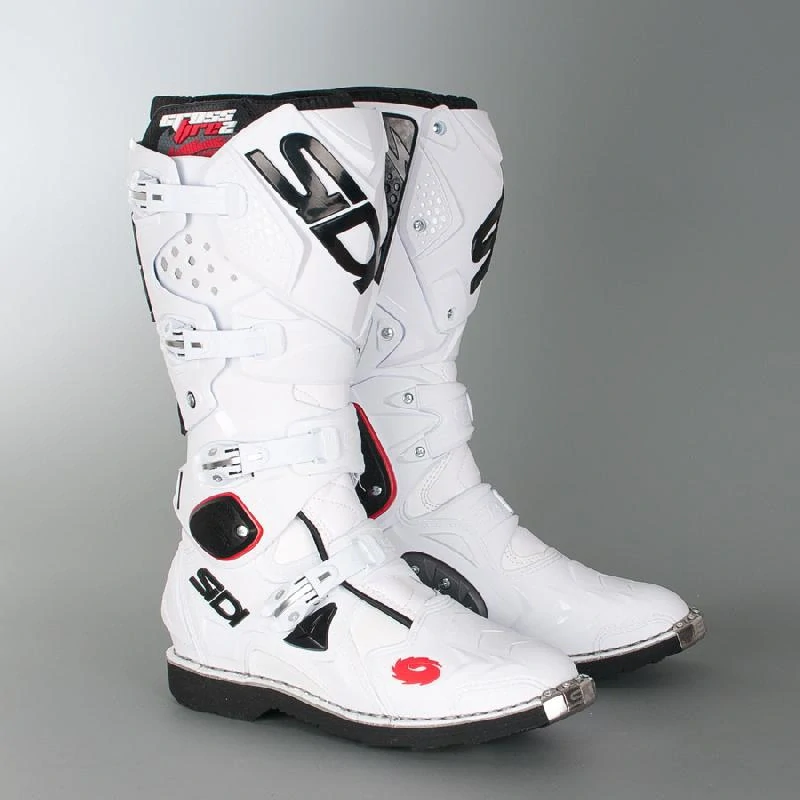 SIDI motokrosové boty CROSSFIRE 3 SRS white/white