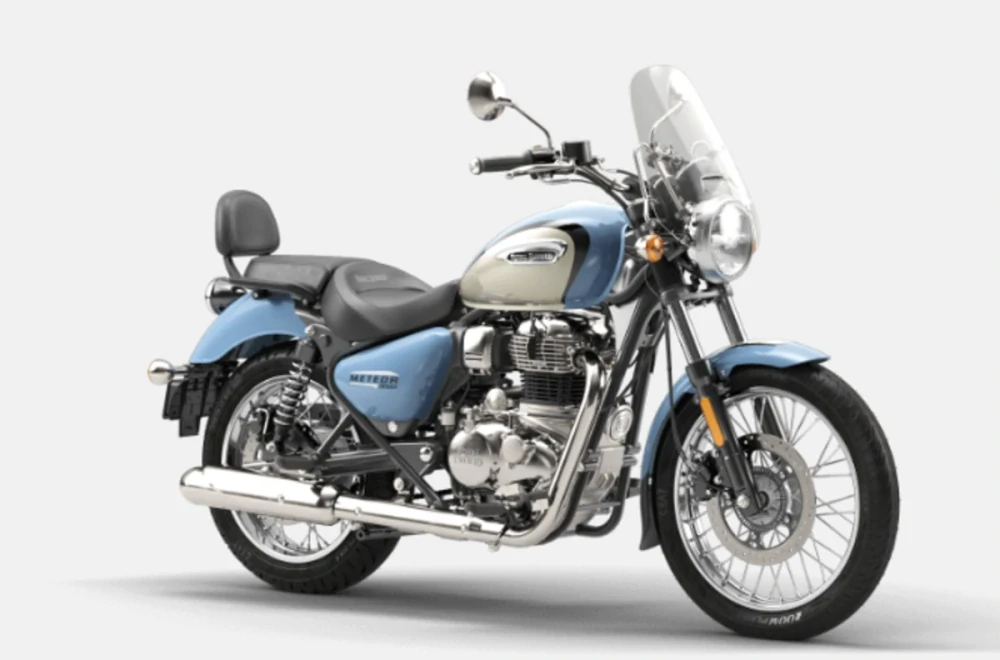 Royal Enfield Meteor 350 Aurora Blue  + BONUS