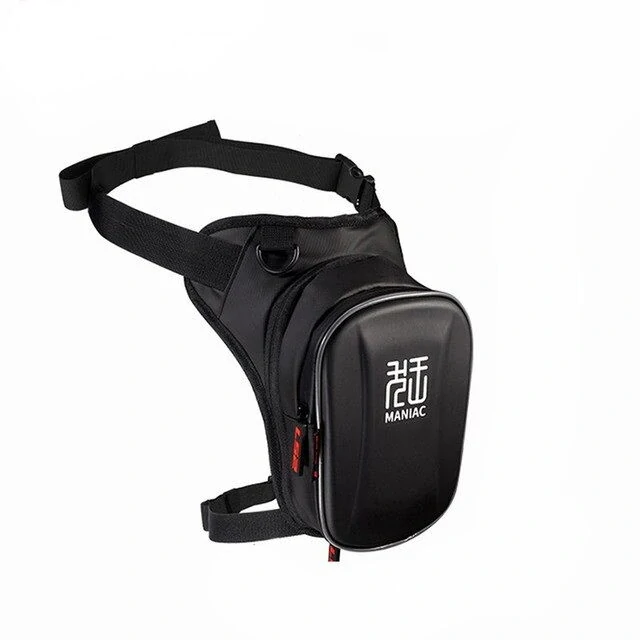 LS2 stehenní kapsa/ taška na nohu voděodolná LLB-02 LEG BAG 900D černá 4,5 l