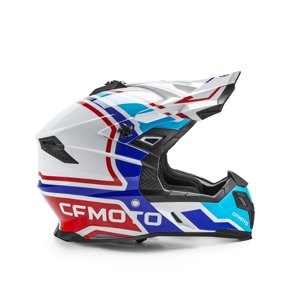 Off‑road helma CFMOTO Sky White