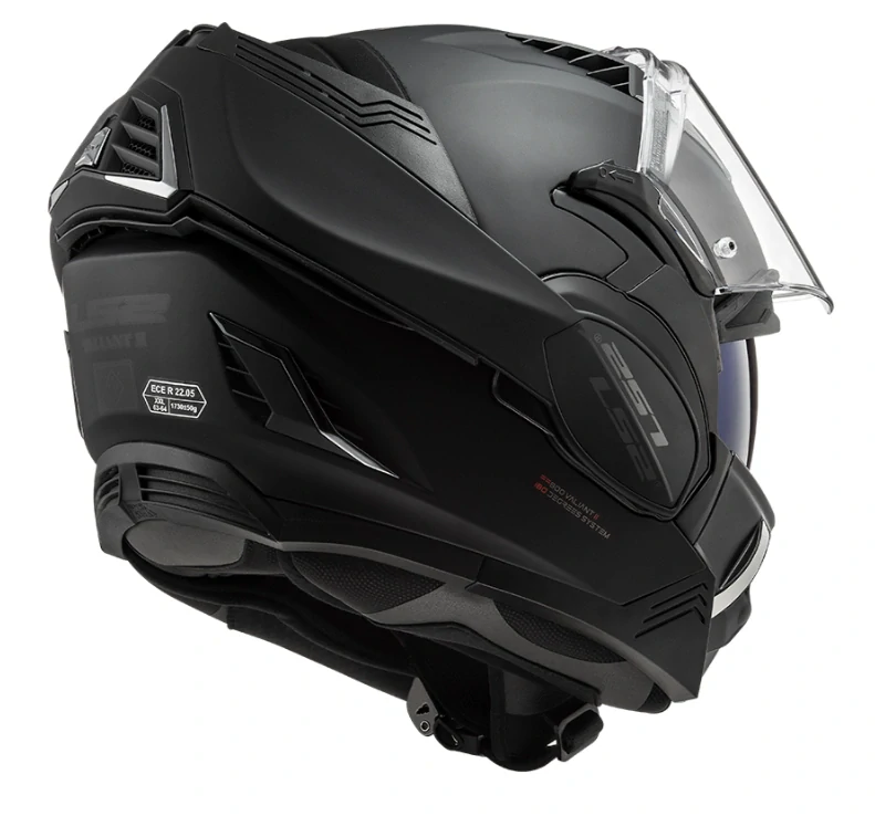 Překlápěcí moto helma LS2 FF900 Valiant 2 Noir matná černá