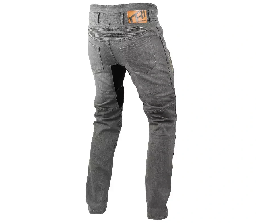 TRILOBITE pánské kalhoty PARADO DOUBLELAYER AAASLIM FIT šedé prodloužené