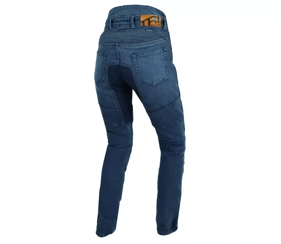TRILOBITE dámské kalhoty PARADO DOUBLELAYER AAA SLIM FIT modré