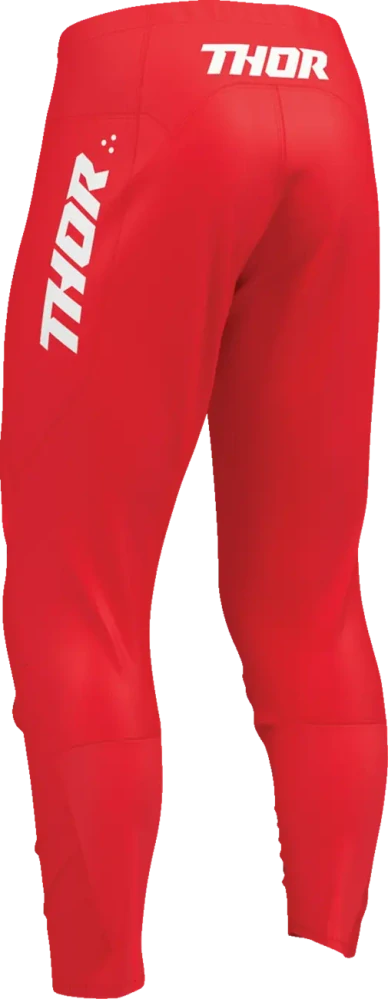 Dětské moto kalhoty THOR Youth Ridemode Menace Pants červená