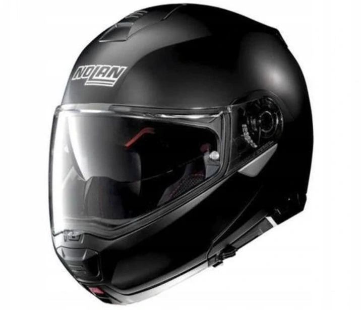 NOLAN Výklopná moto přilba N100-5 Black mat N-Com 301