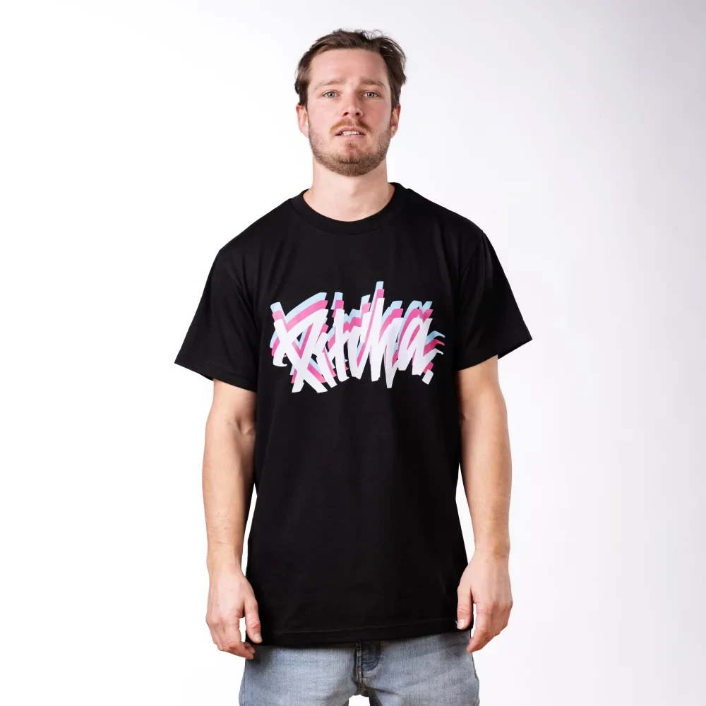 PITCHA triko CMYK black