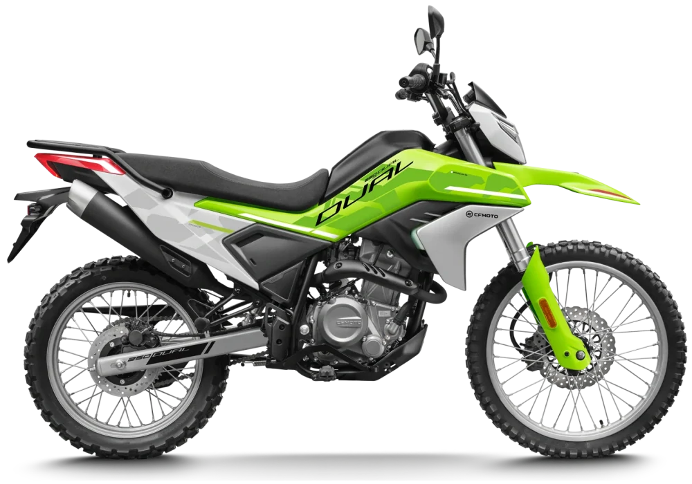 CFMOTO 250 Dual Lime Green EU5+