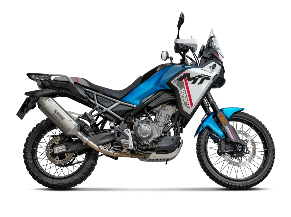 450MT Výfuk CFMOTO Akrapovič Slip‑On