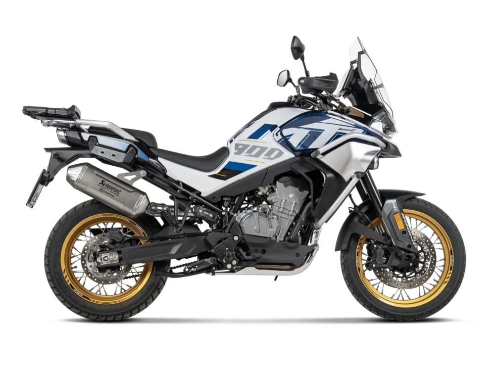 800MT Výfuk CFMOTO Akrapovič Slip‑On