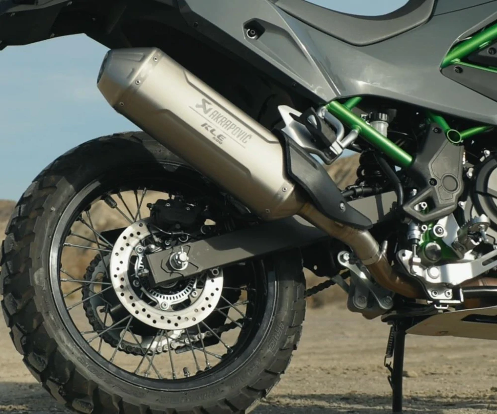Rally výfuk Akrapovič pro KAWASAKI KLE500