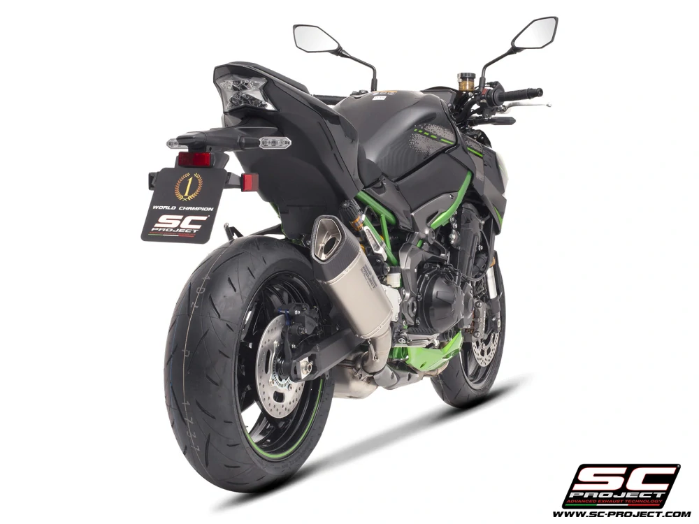 SC-PROJECT KAWASAKI Z900 A2 (2017-2020) Titanový výfuk SC1-R EURO 4