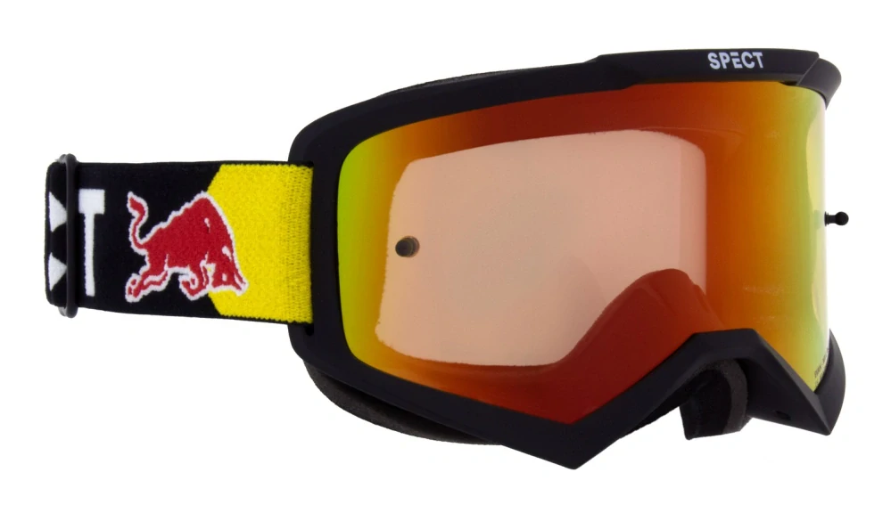 Brýle EVAN, RedBull Spect (černé matné, plexi červené zrcadlové)