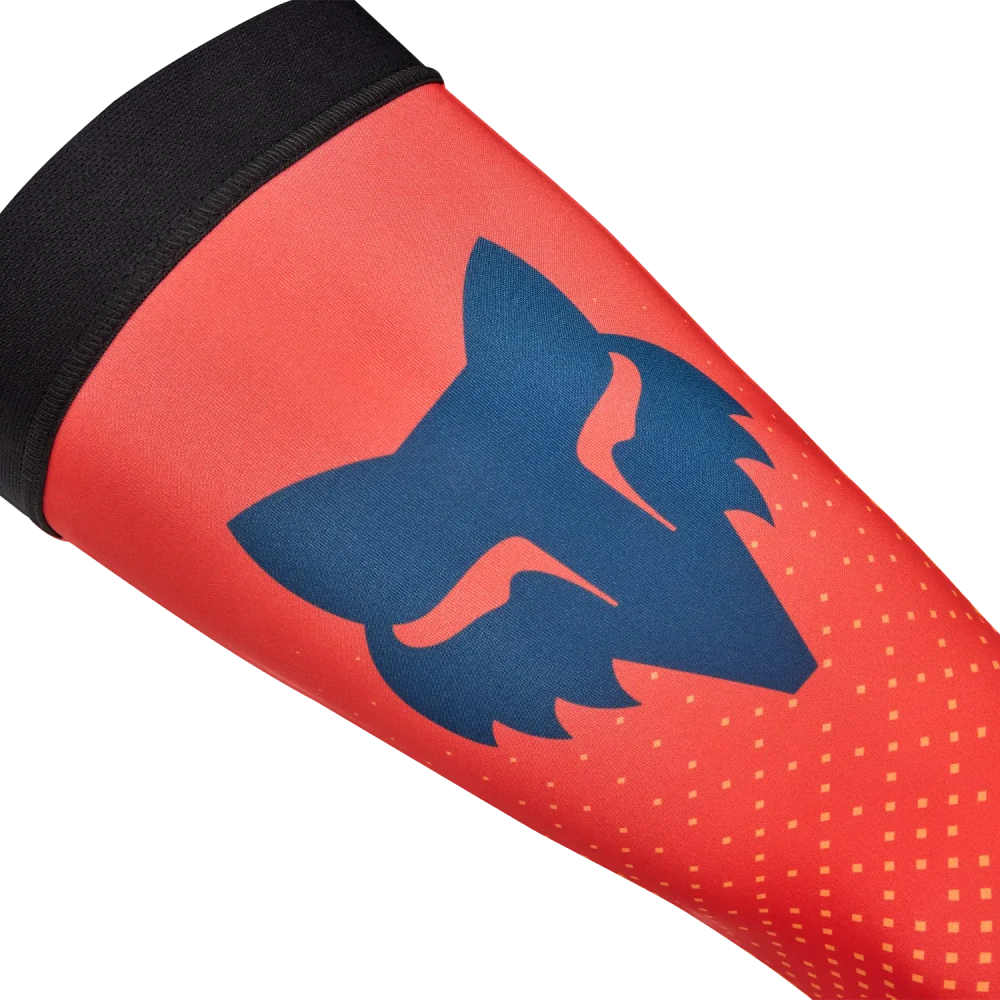 FOX nadkolenky Flexair Fracture Knee Brace, Mandarinková