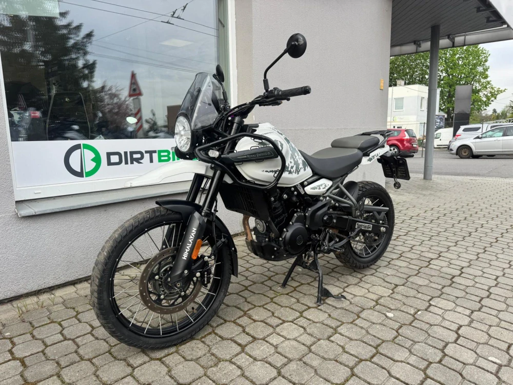Royal Enfield Himalayan 450 Kamet White DEMO