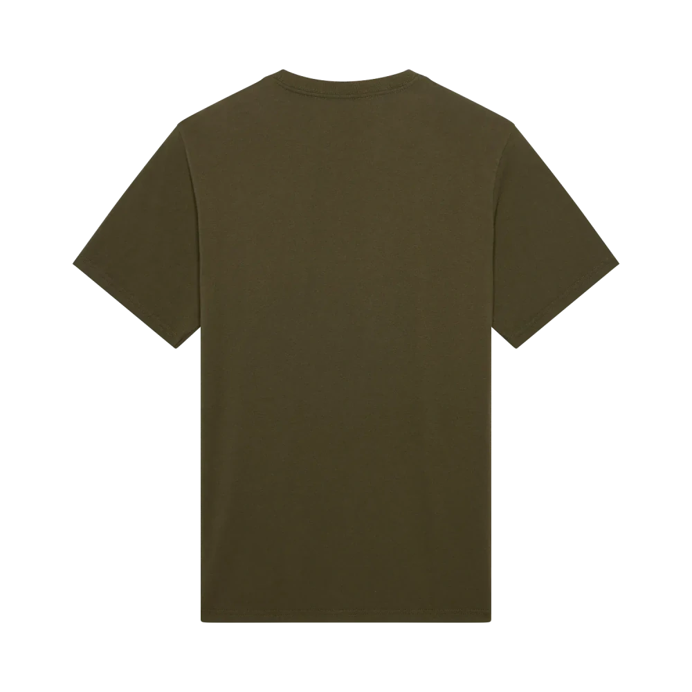 FOX Pánské triko Absolute 195 Original Ss Tee Olive Green